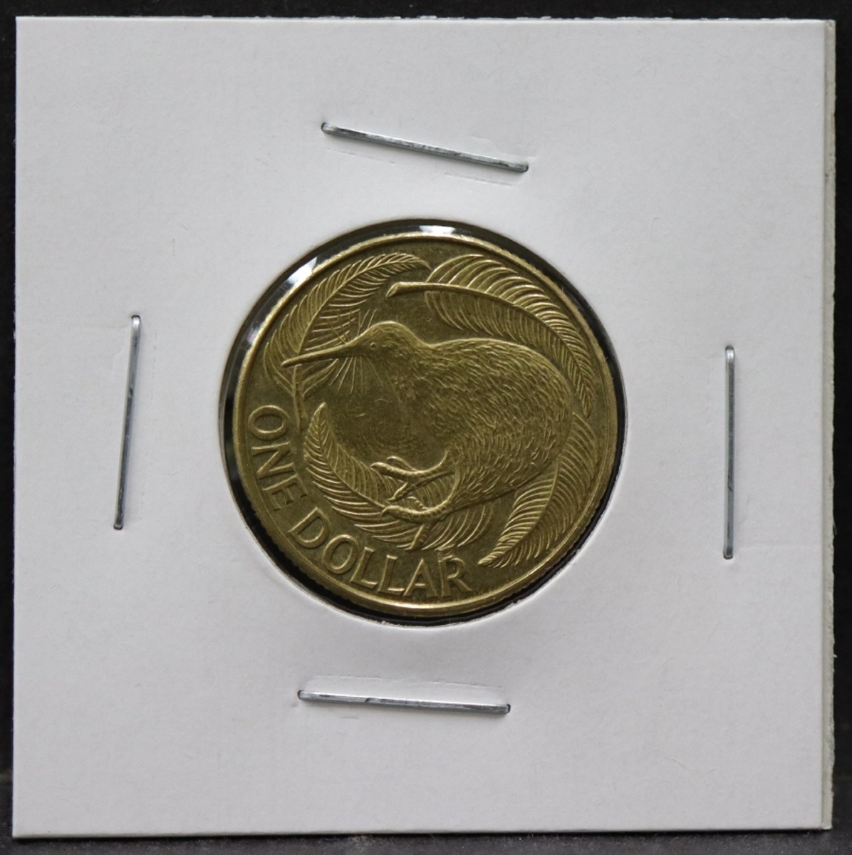 뉴질랜드 2002년 1달러 주화 사용제