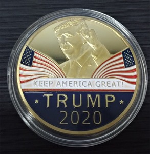 미국 트럼프 2020년 대통령 선거 색채 금도금 동메달