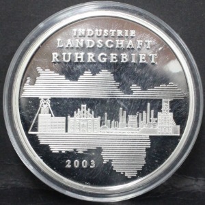 독일 2003년 산업 경제 발전 도안 은메달