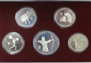 한국 1987년 (1988년) 서울 올림픽 4차 5종 세트