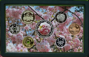 일본 2006년 벚꽃 축제 시리즈 120주년 기념 프루프 현행 민트 세트