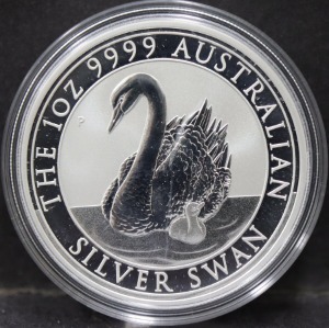호주 2018년 백조 (스완, Swan) 은화