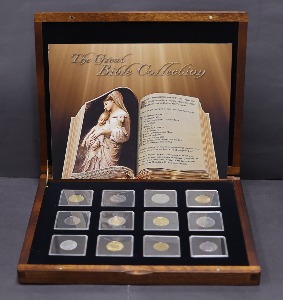 바티칸 1967년~1999년 성경 시리즈 (구약 및 신약성서 테마) 기념 주화 12종 세트