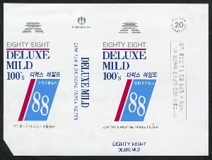 한국 담배포갑지 88 - 디럭스 마일드