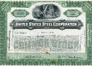 미국 1947년 미국 철강 회사 채권