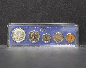 미국 1967년 현행 주화 프루프 - 스페셜 민트 세트 (케네디 하프달러 은화 포함)