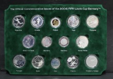 독일 2006년 월드컵 기념 (세계 12개국 발행) 은화 14종 세트