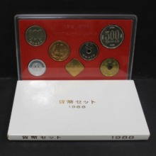 일본 1988년 일반민트 - 동메달 삽입 현행 민트