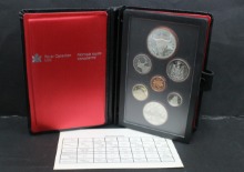 캐나다 1982년 현행 프루프 민트 7종 세트 (기념은화 1개 포함)