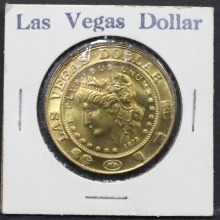 미국 라스베가스 달라황동 메달