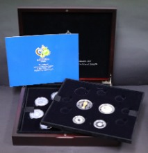 독일 2006년 월드컵 기념 (세계 12개국 발행) 은화 15종 세트 (금화 7종 미포함)