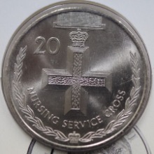 호주 2017년 ANZAC 100주년 20센트 미사용 기념 주화 기념첩 - Nursing Service Medal  도안