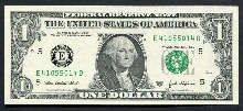 미국 2003년 1달러 레이더 (4105 5014) 미사용