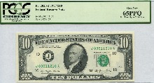 미국 1977년 10$ 10달러 PCGS 65등급