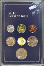한국 2016년 현용주화 민트 세트 - 해외증정용