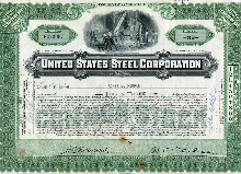 미국 1947년 미국 철강 회사 채권
