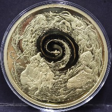 중국 2021년 천일야화 (아라비안 나이트) - 알라딘 원형 동메달
